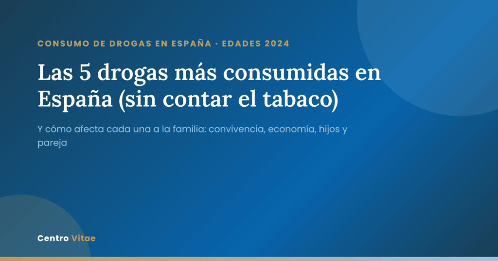 Las 5 drogas mas consumidas en España